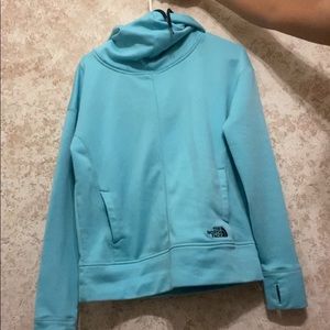 Blue North Face Hoodie